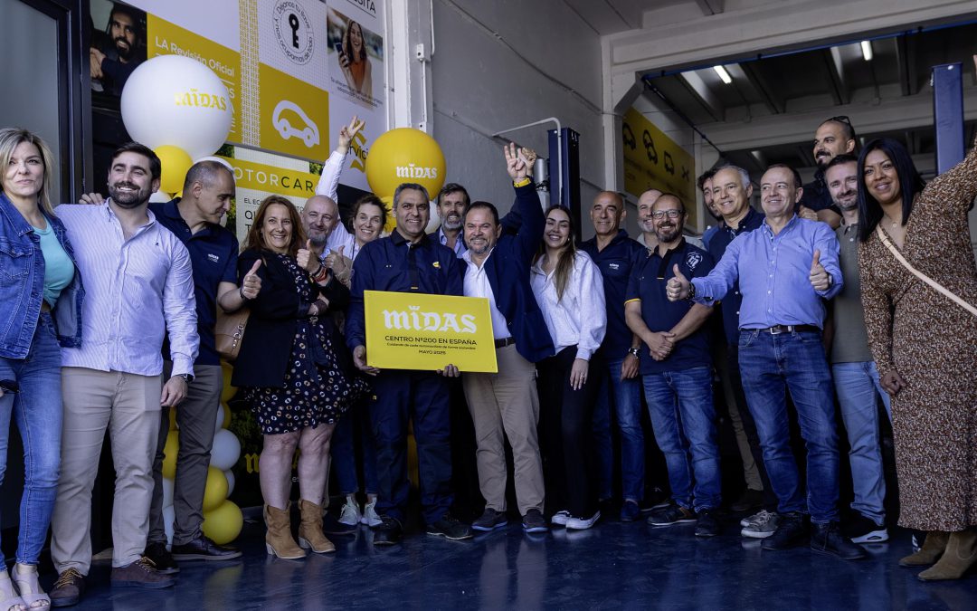 Midas celebra su expansión: 200 aperturas con el nuevo taller en Villaverde